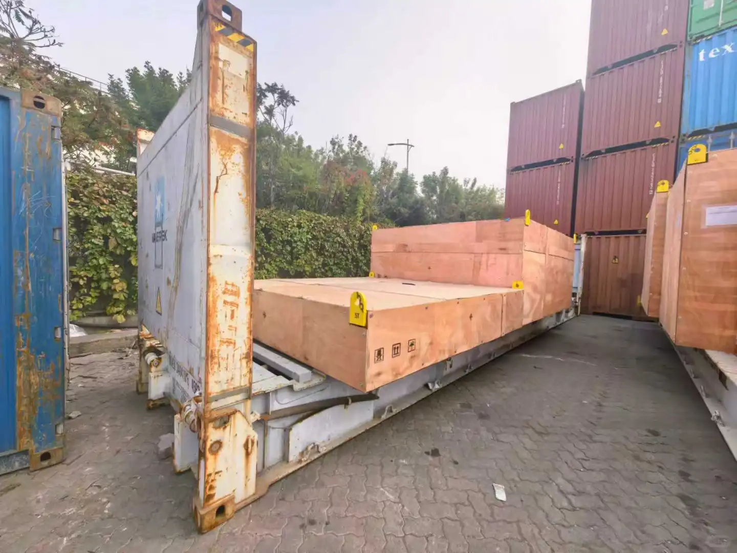 特种箱框架出口