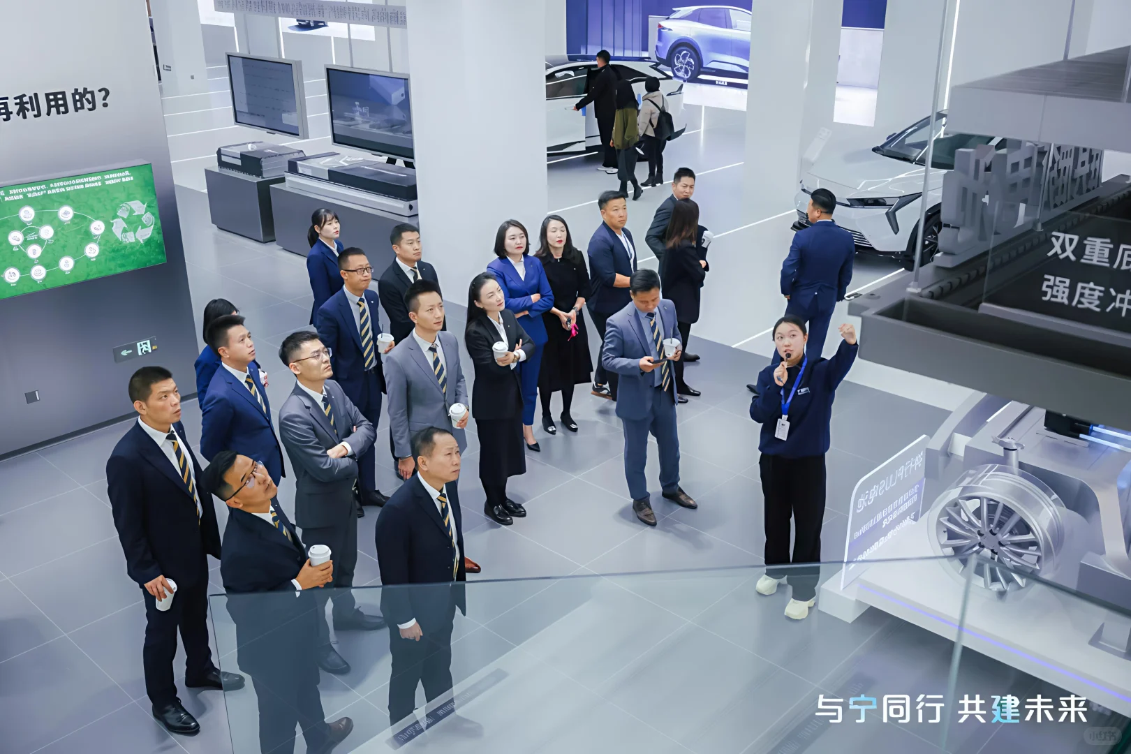 北京企业工厂参观活动跟拍