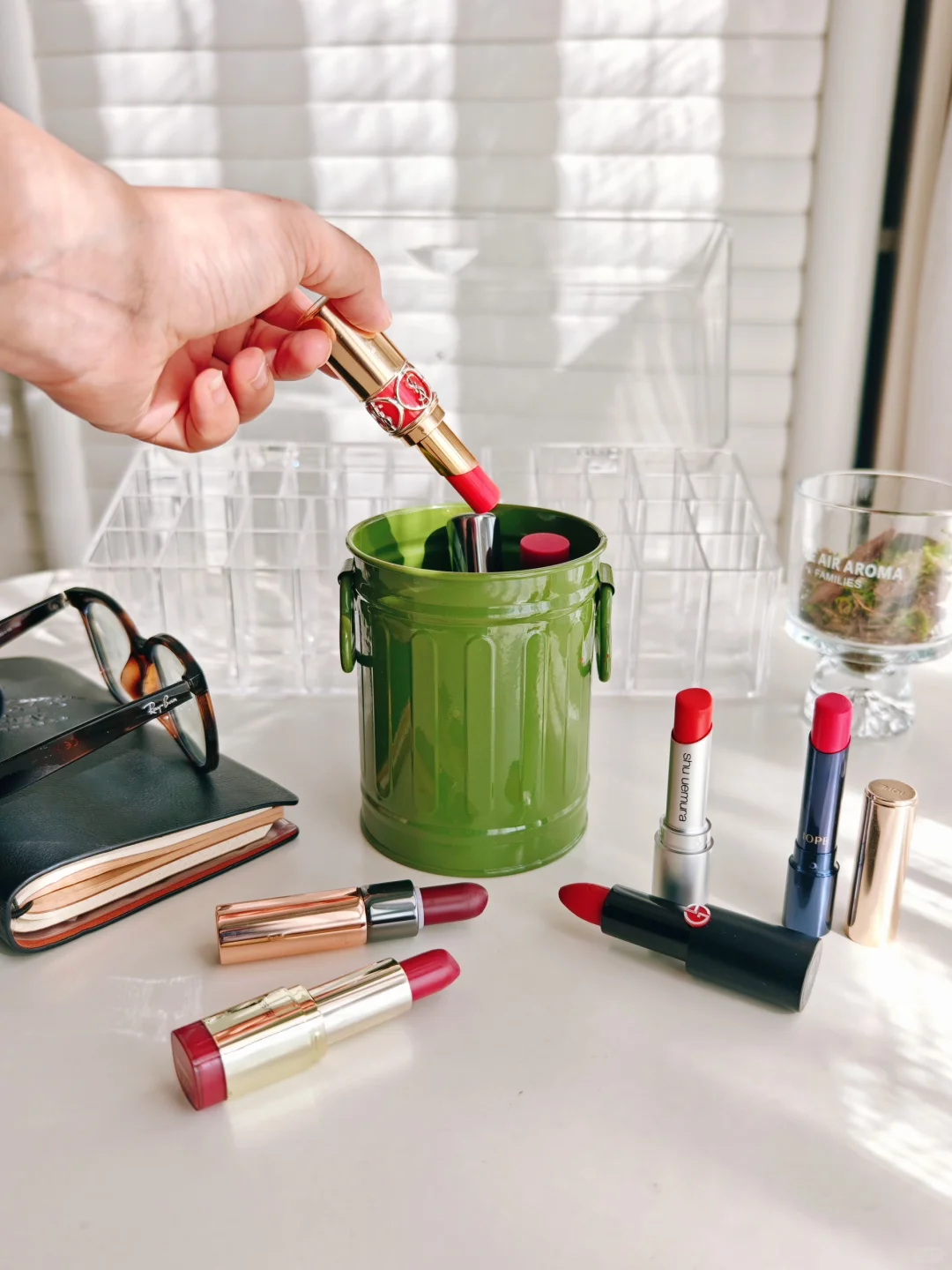 ✨40+自媒体新人第10天|和我的口红断舍离?