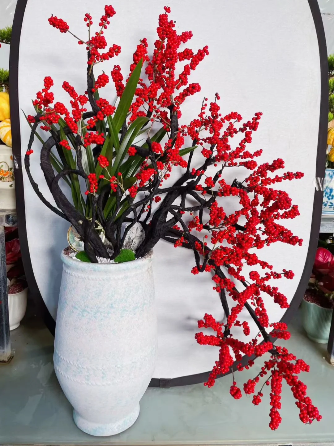 买到了梦中情花！小叶子真好看～