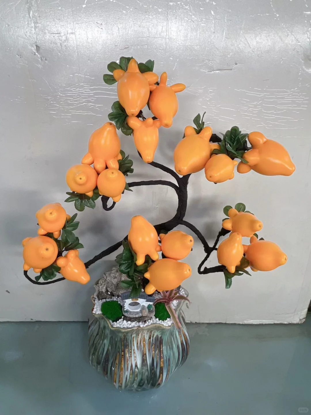 买到了梦中情花！小叶子真好看～