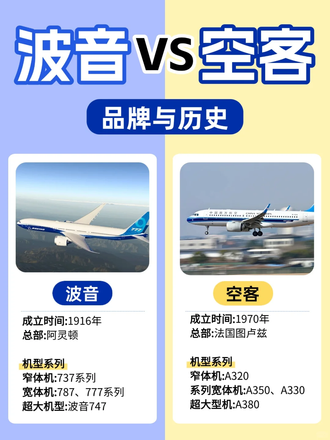 第一次坐飞机✈️选对机型很重要！