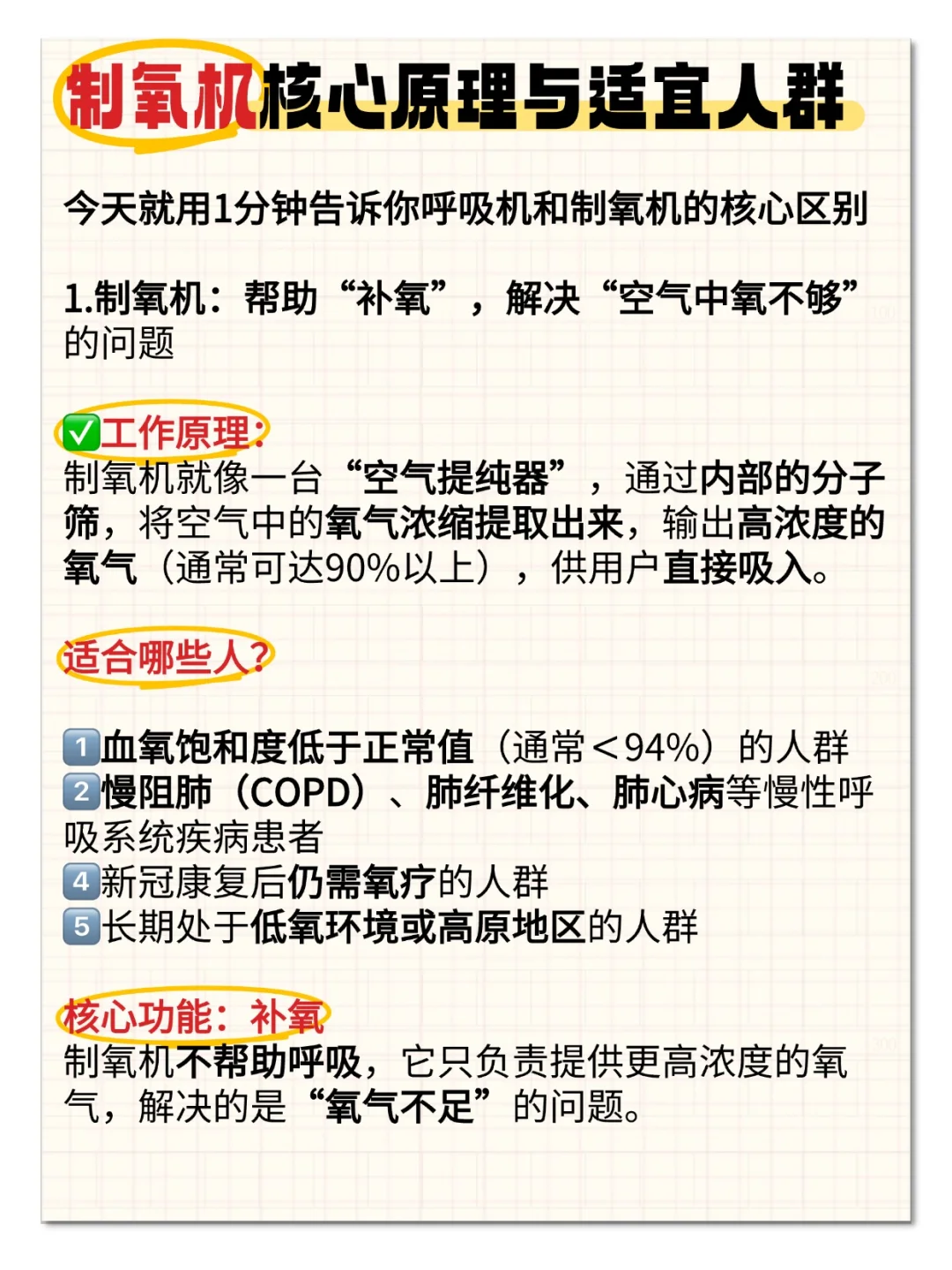 有制氧机还需要买呼吸机吗？一篇解答