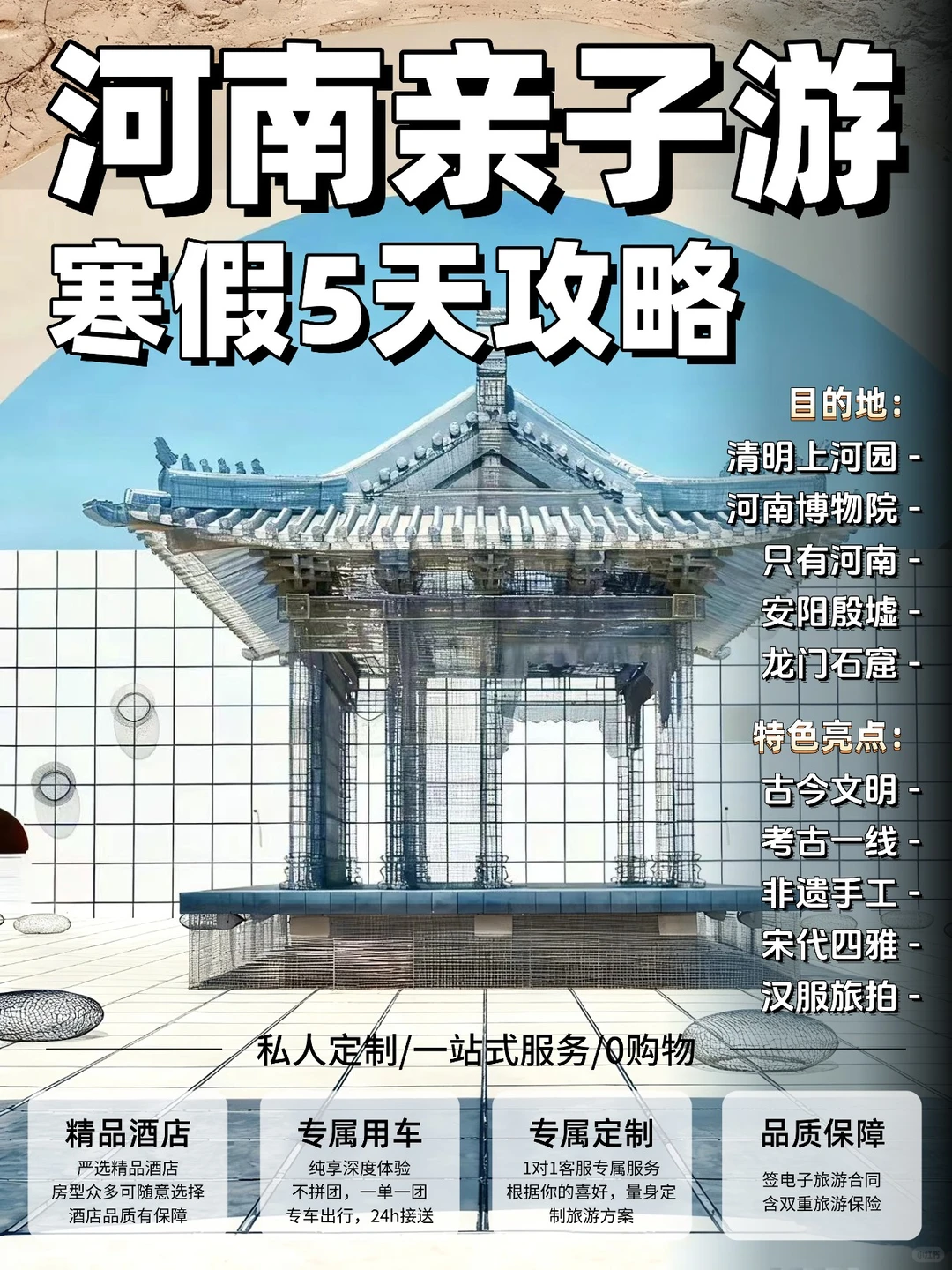 河南寒假亲子游5日攻略|宝妈抄作业不迷路