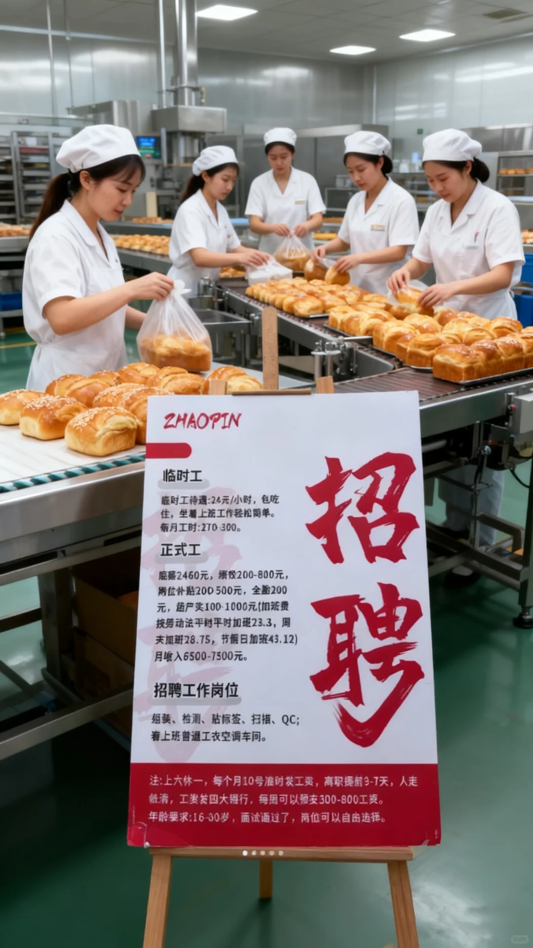 江苏自家食品厂招聘