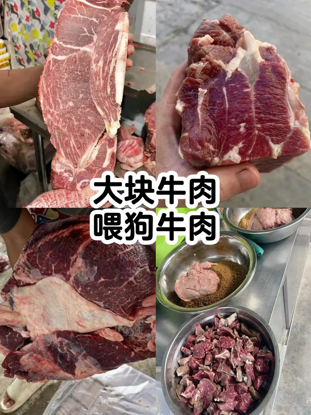 给狗吃的牛肉 大块牛肉