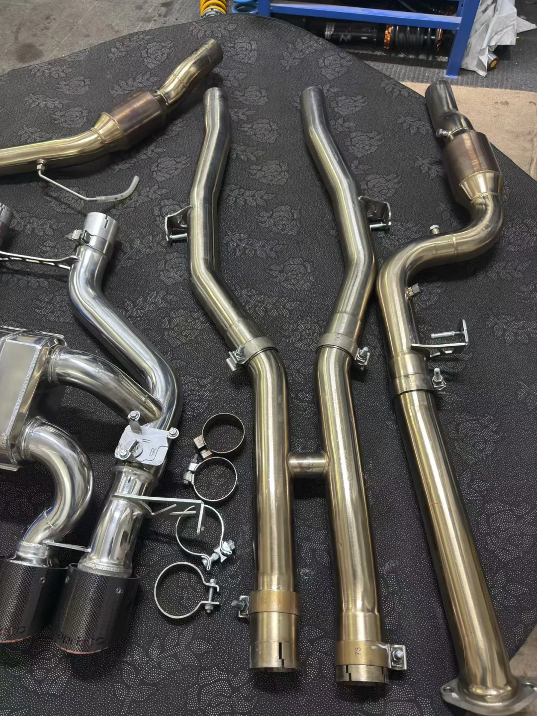 宝马G80 M3/G82 M4专用Capristo中尾段排气