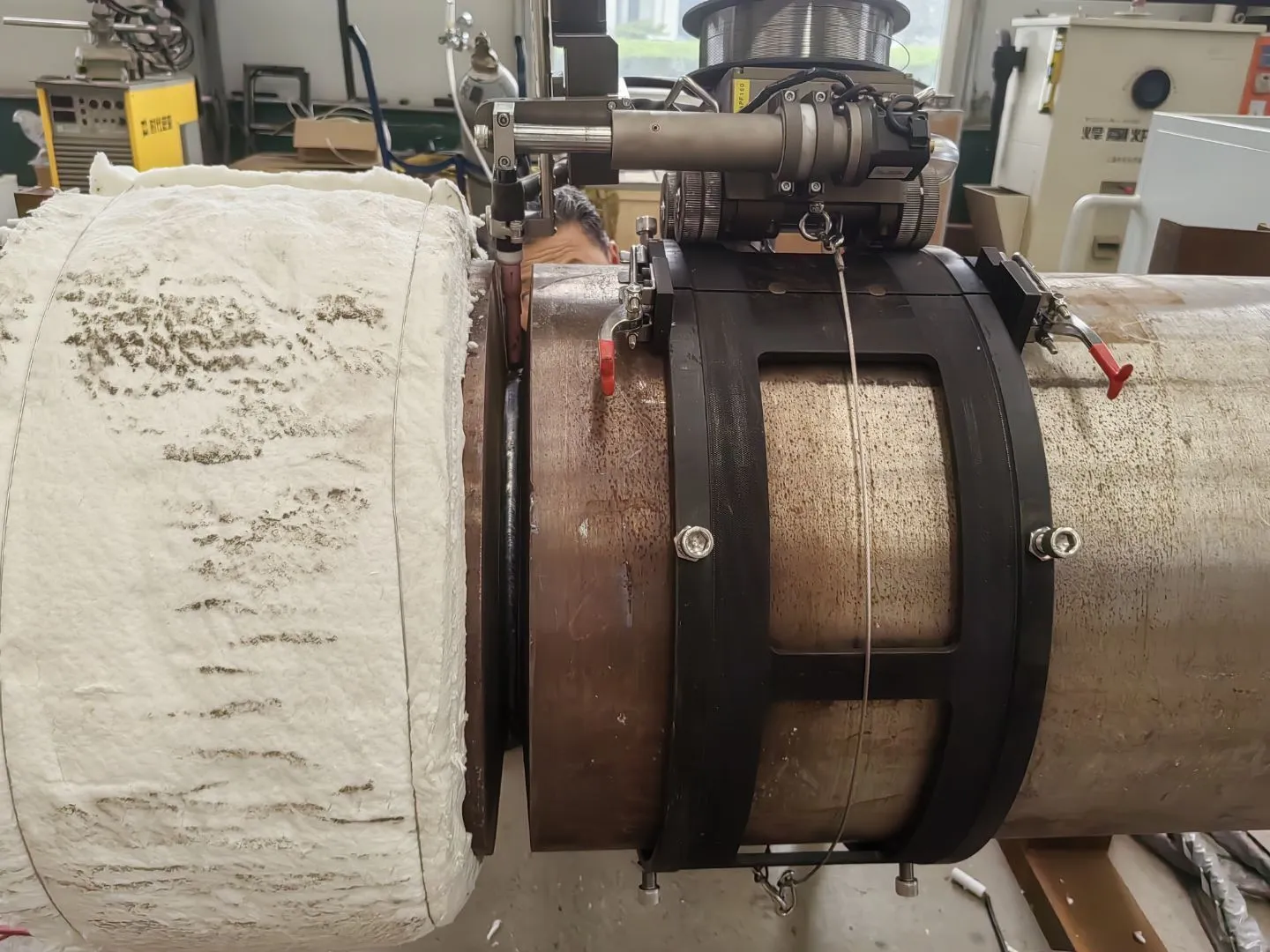 今天跟师傅下车间