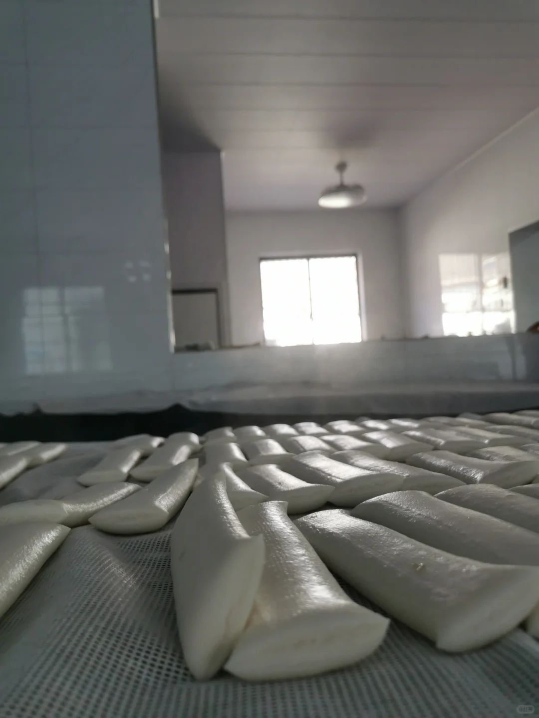 城里来的游客把小作坊年糕厂干成流水线了