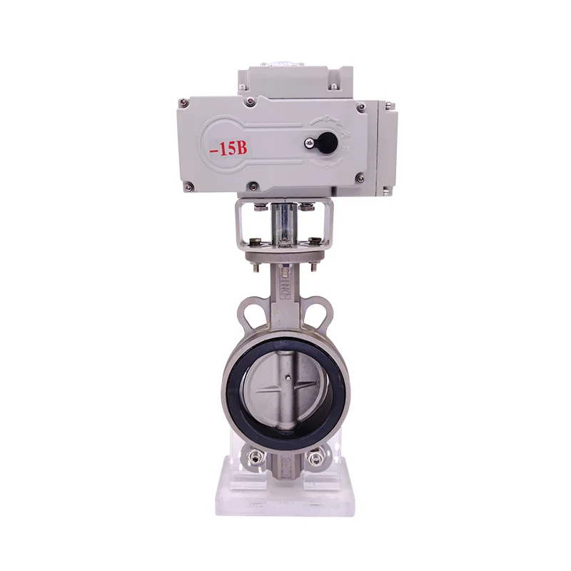 电动对夹阀门