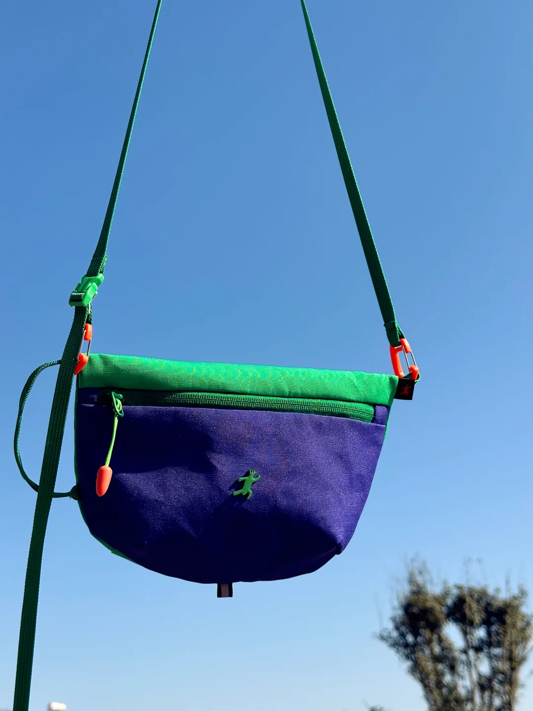 茄子配色环保创意小包