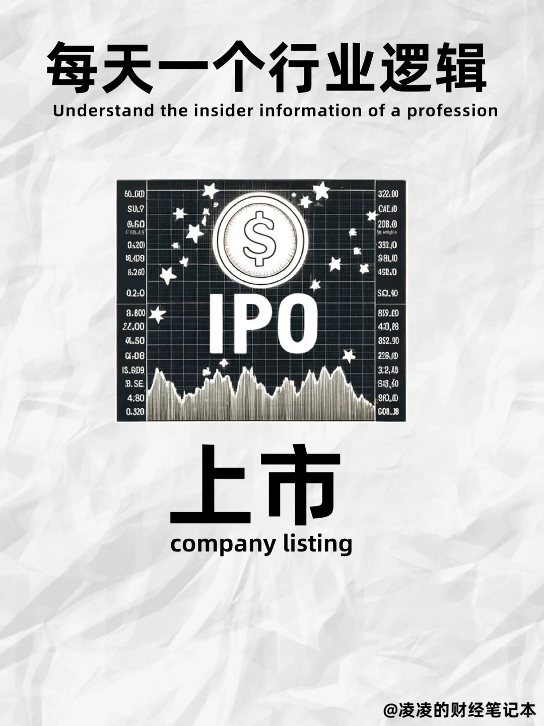 每天看透一个行业逻辑｜No.4 上市
