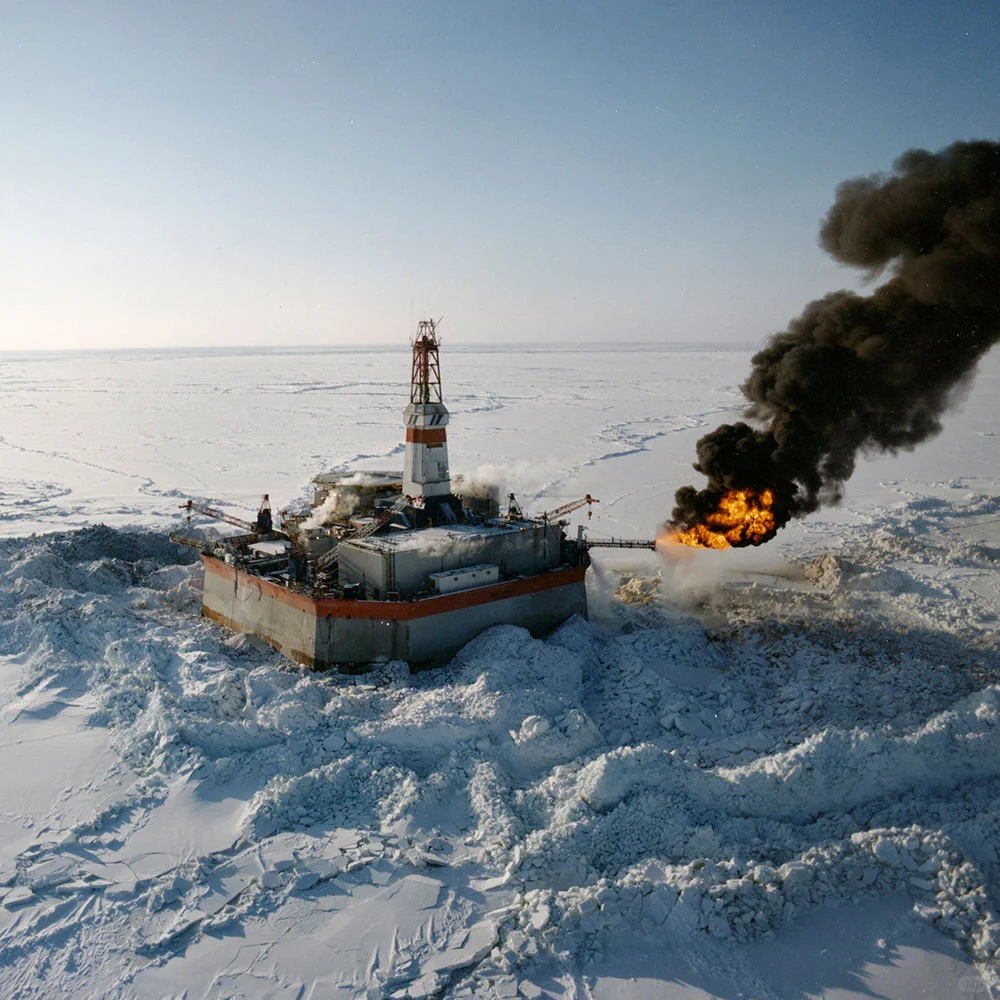 移动式装甲极地钻井平台