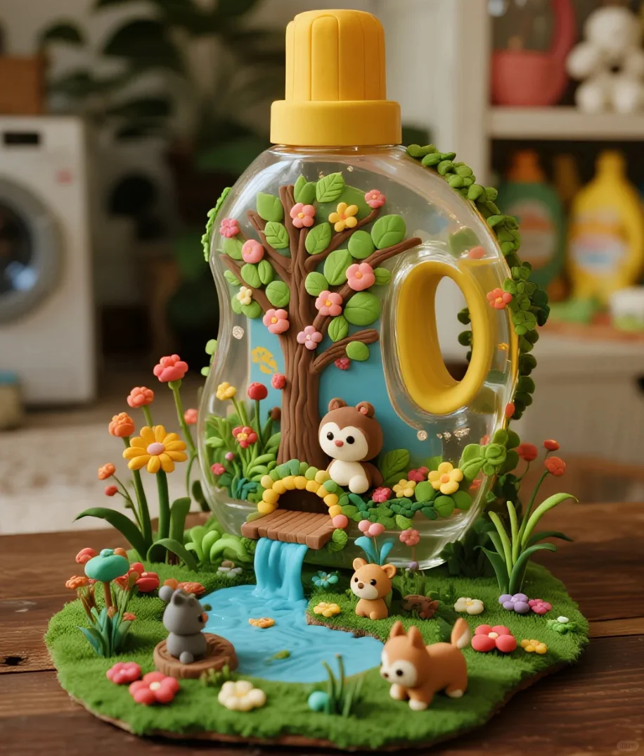 粘土｜洗衣液改造