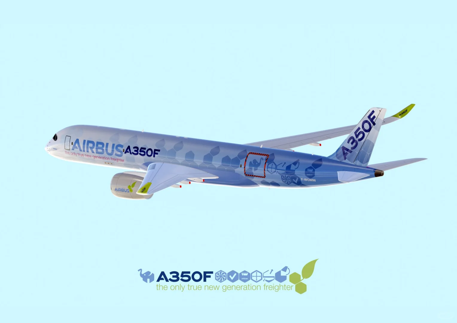 A350F不同的飞机涂装