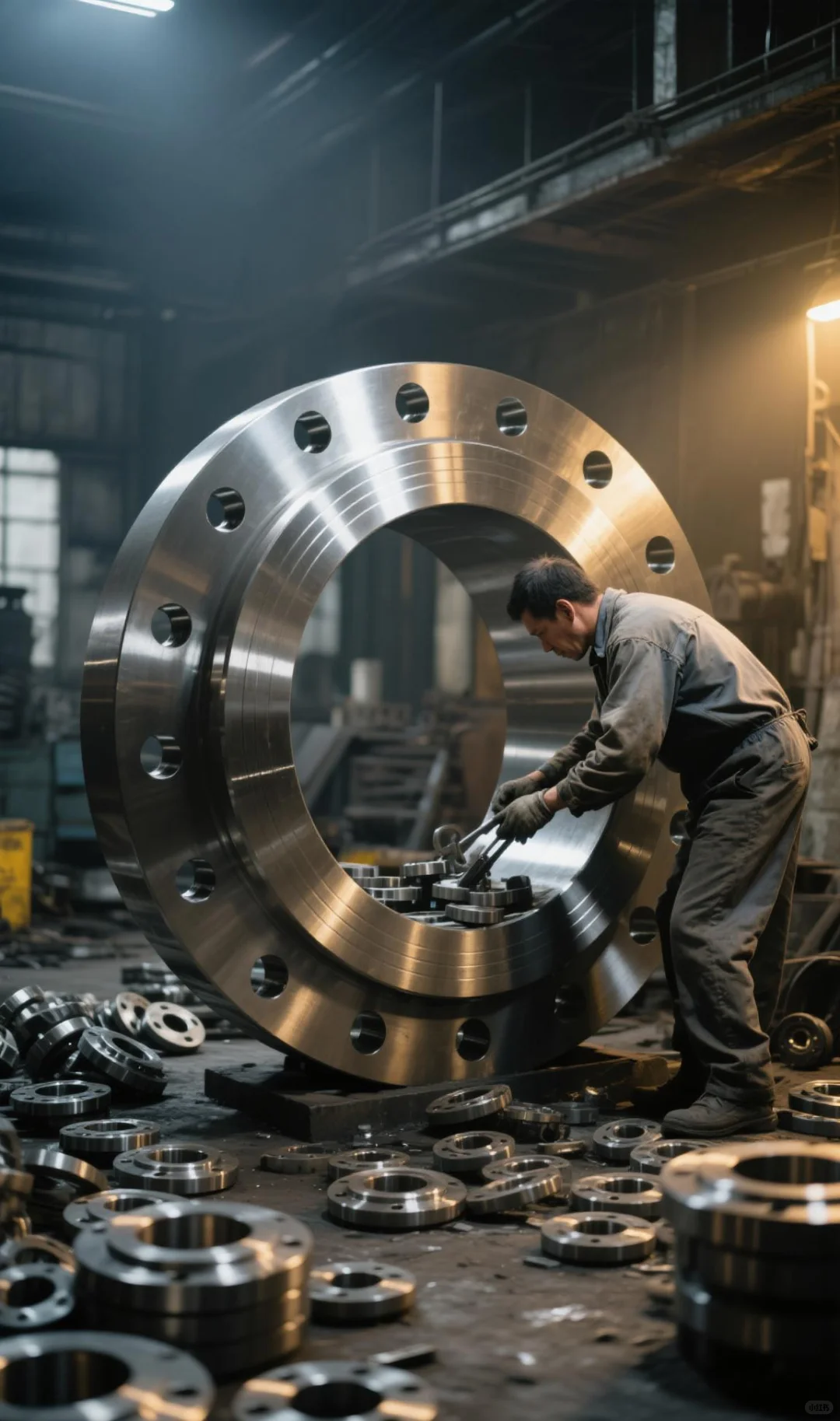 工业之美 璀璨而有力量 不锈钢法兰