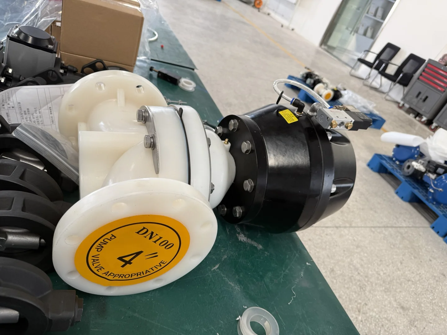 浦欧威气动隔膜阀以零泄漏守护生产安全