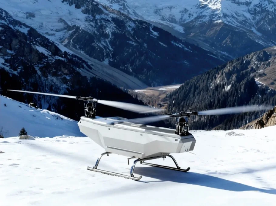 吨级广域重油重载无人机驼峰1000H正式发布