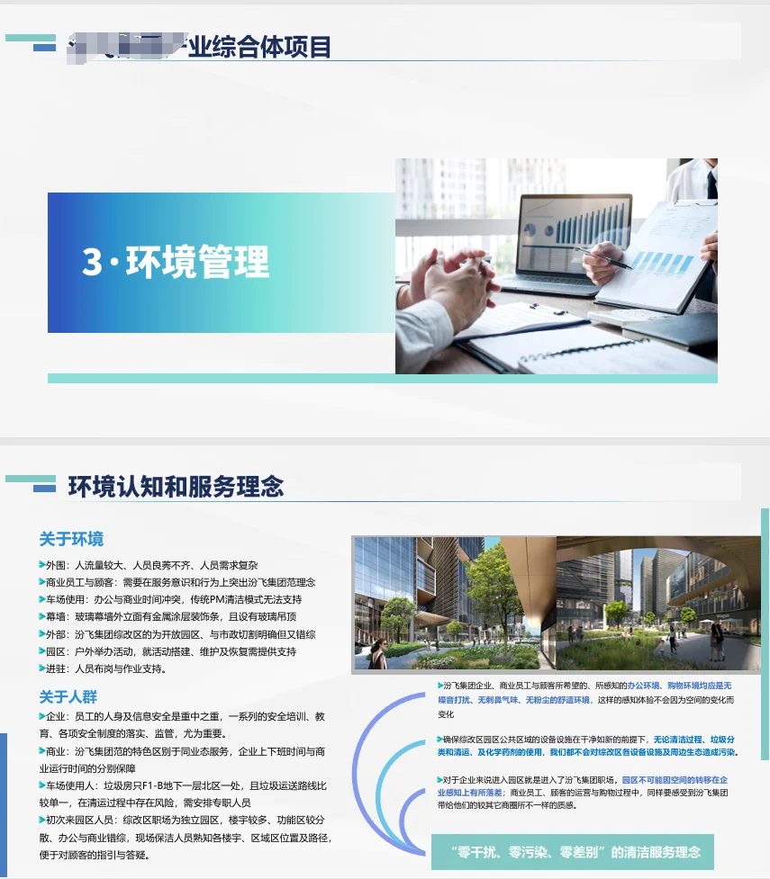 高端商办产业园物业服务方案