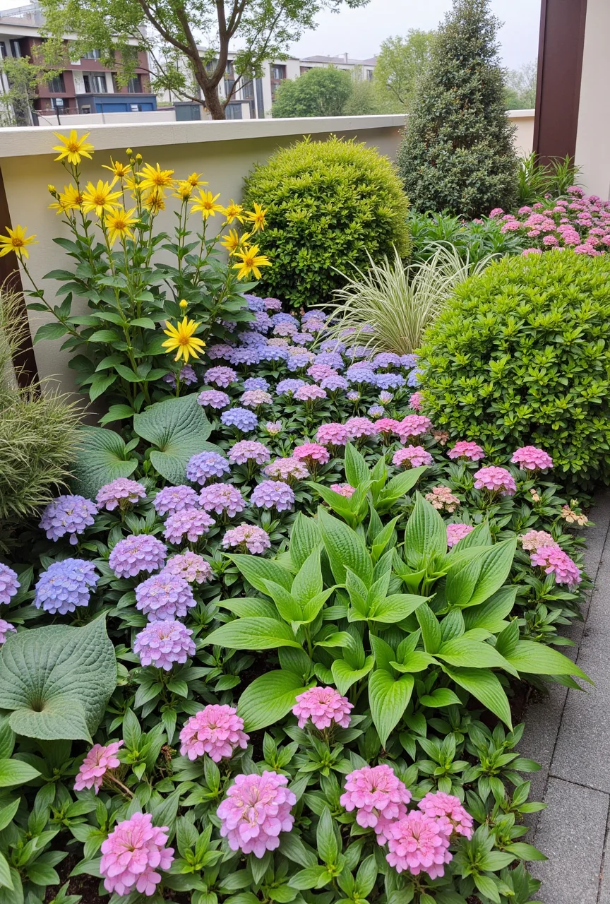 ?别墅庭院花境分享?打造你的专属花园