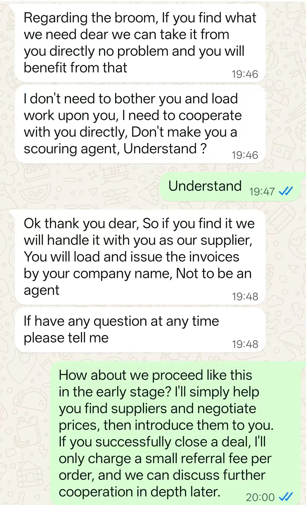 外贸新人求解答