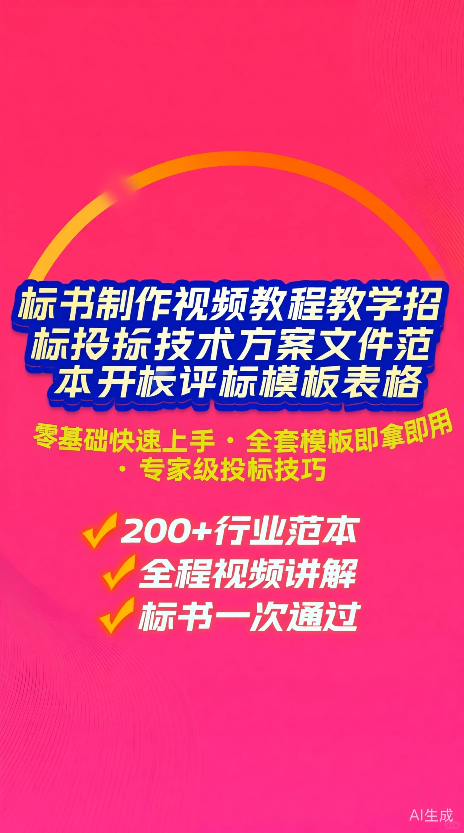 标书制作全攻略｜开标技术方案范本