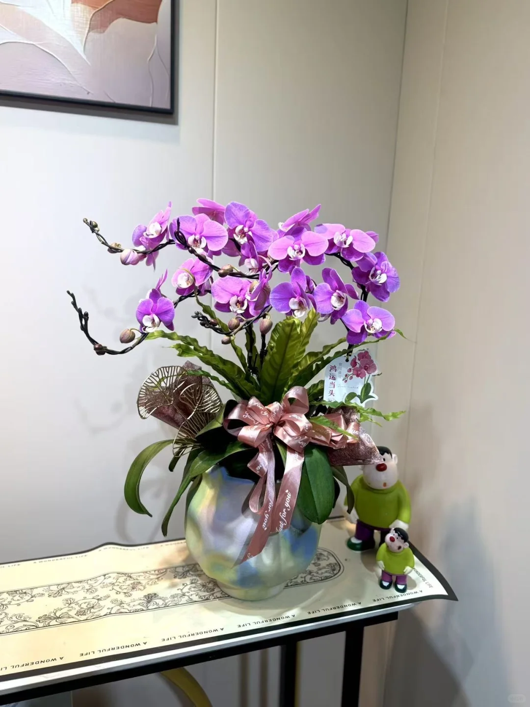 怎么会有这么美的兰花！