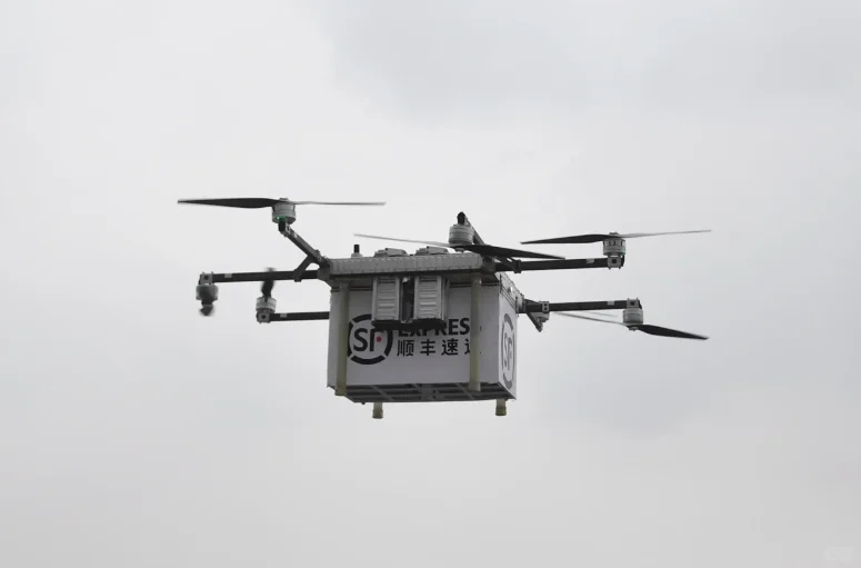 天降奇兵：顺丰无人机跨江配送