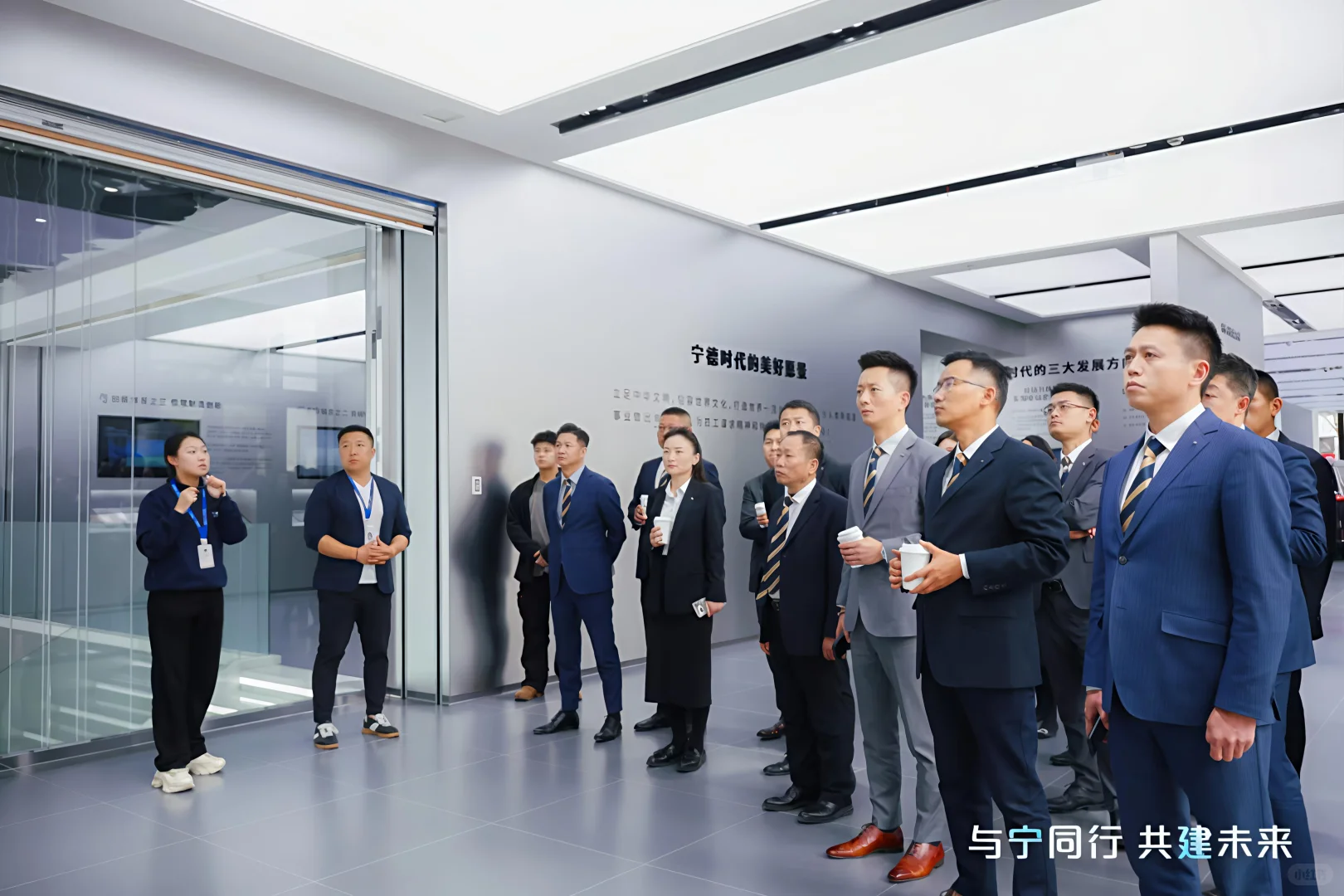 北京企业工厂参观活动跟拍