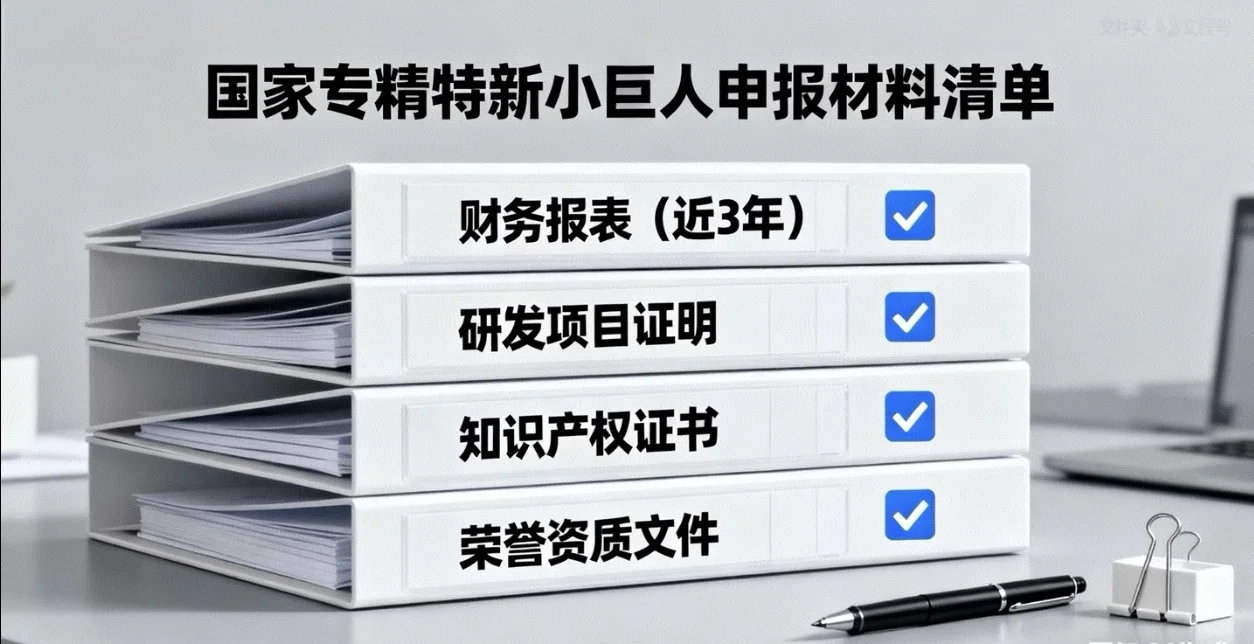 总结2025年专精特新小巨人申报的几个核心