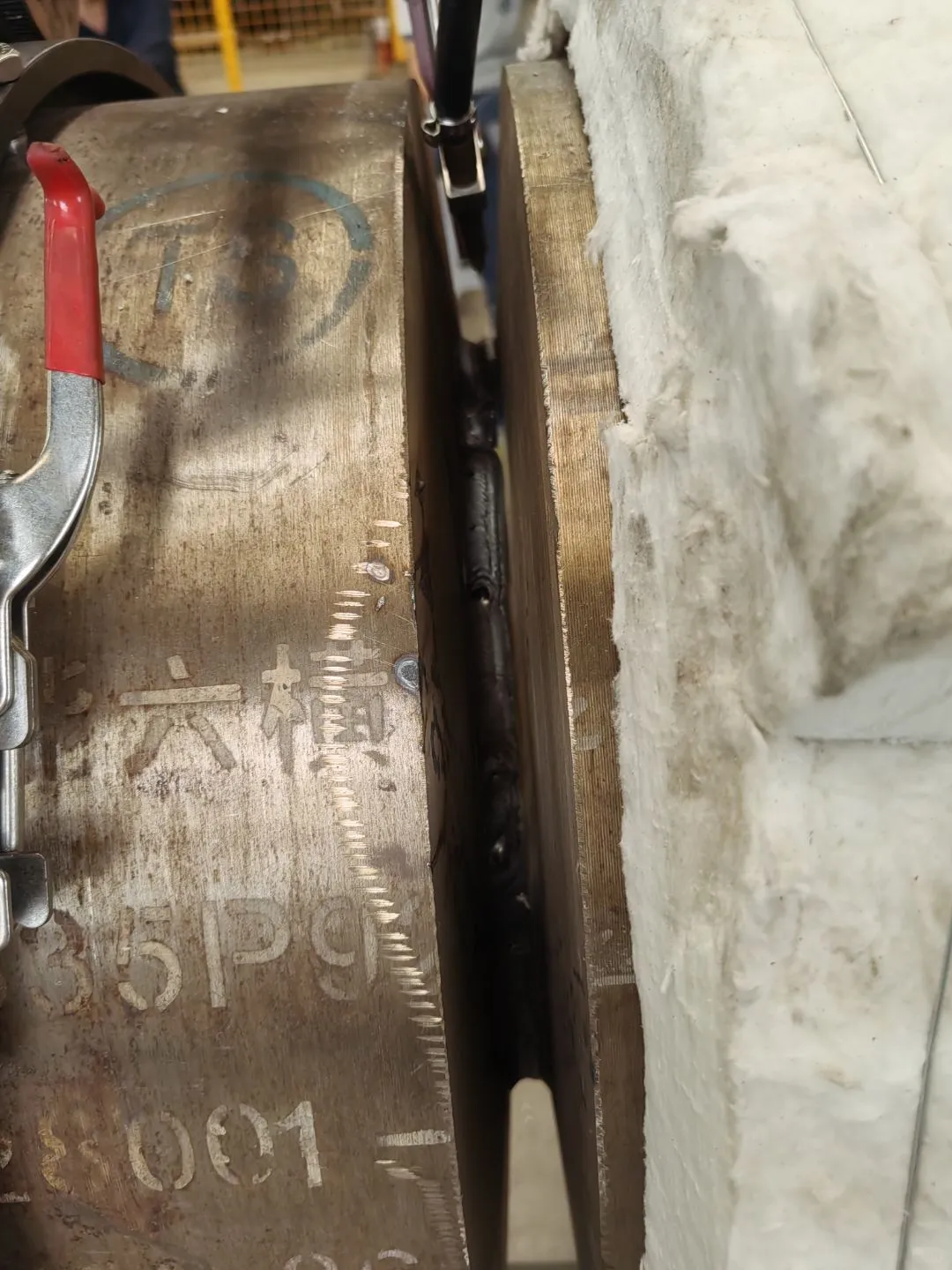 今天跟师傅下车间