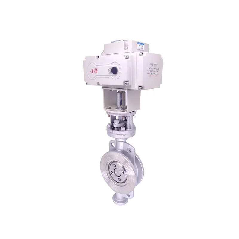 电动对夹阀门