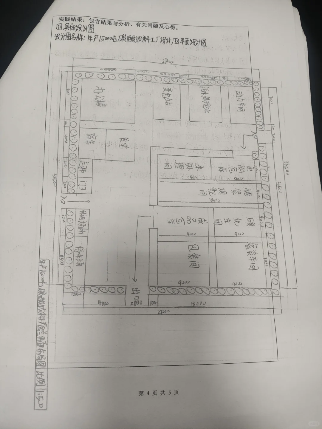 碳酸饮料工厂厂址选择及平面设计
