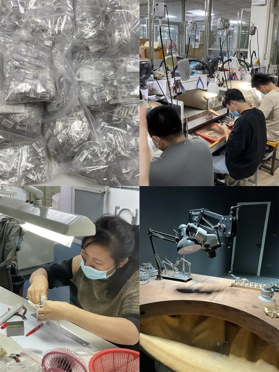 “定制珠宝工厂，源头制造，工艺精湛！”