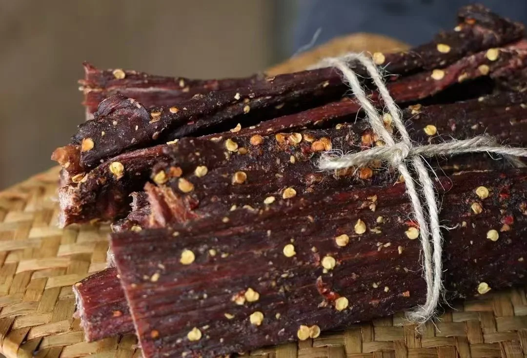 现烤牛肉干