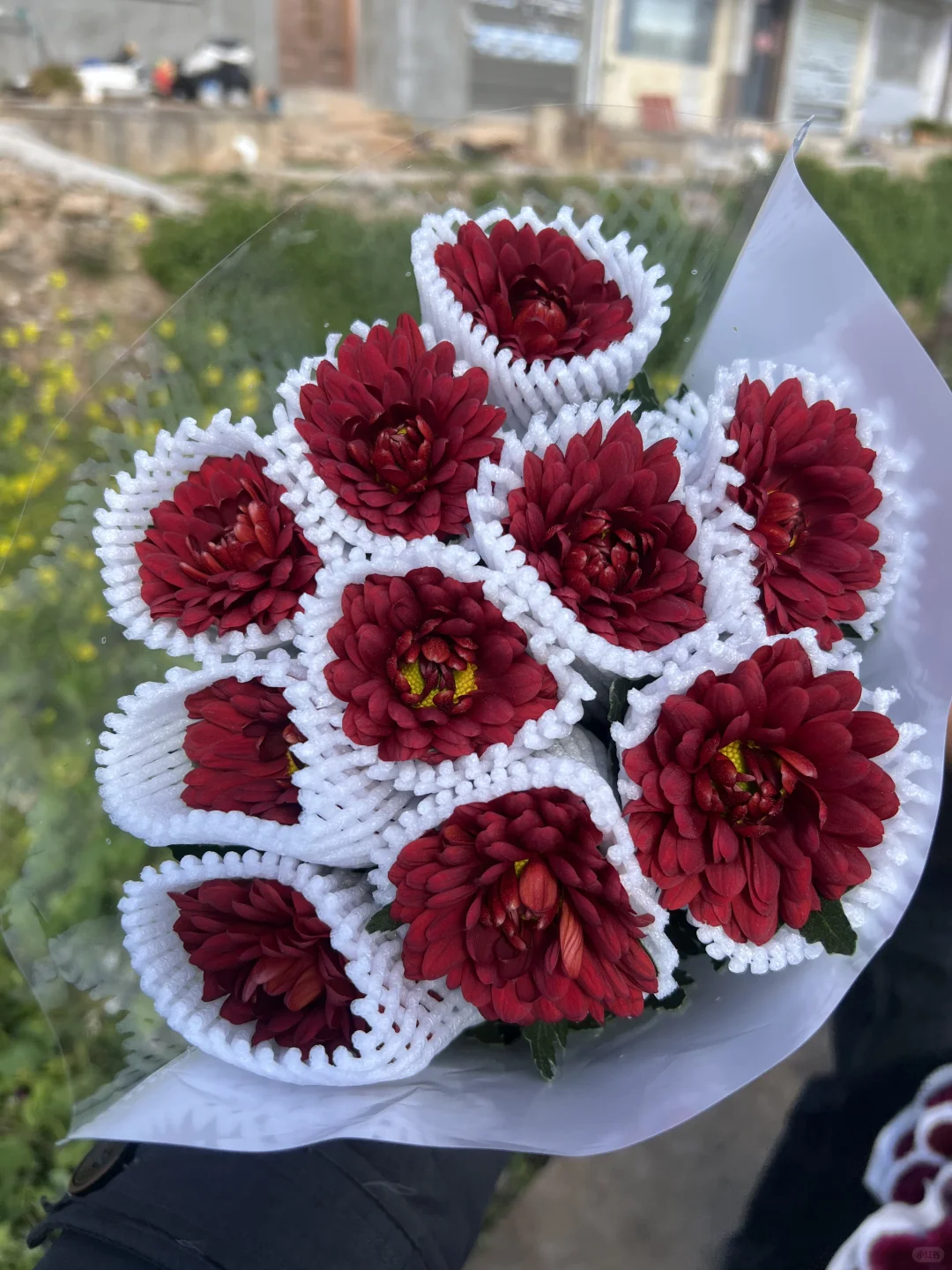 一天单头上花量500把～