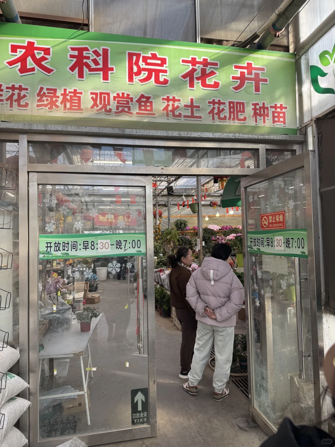 北京农科院花卉市场