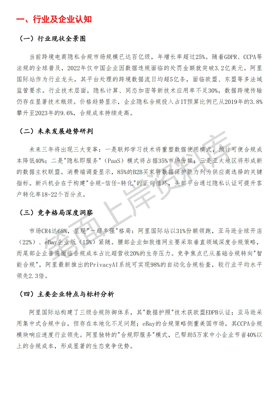 阿里国际站隐私合规管理