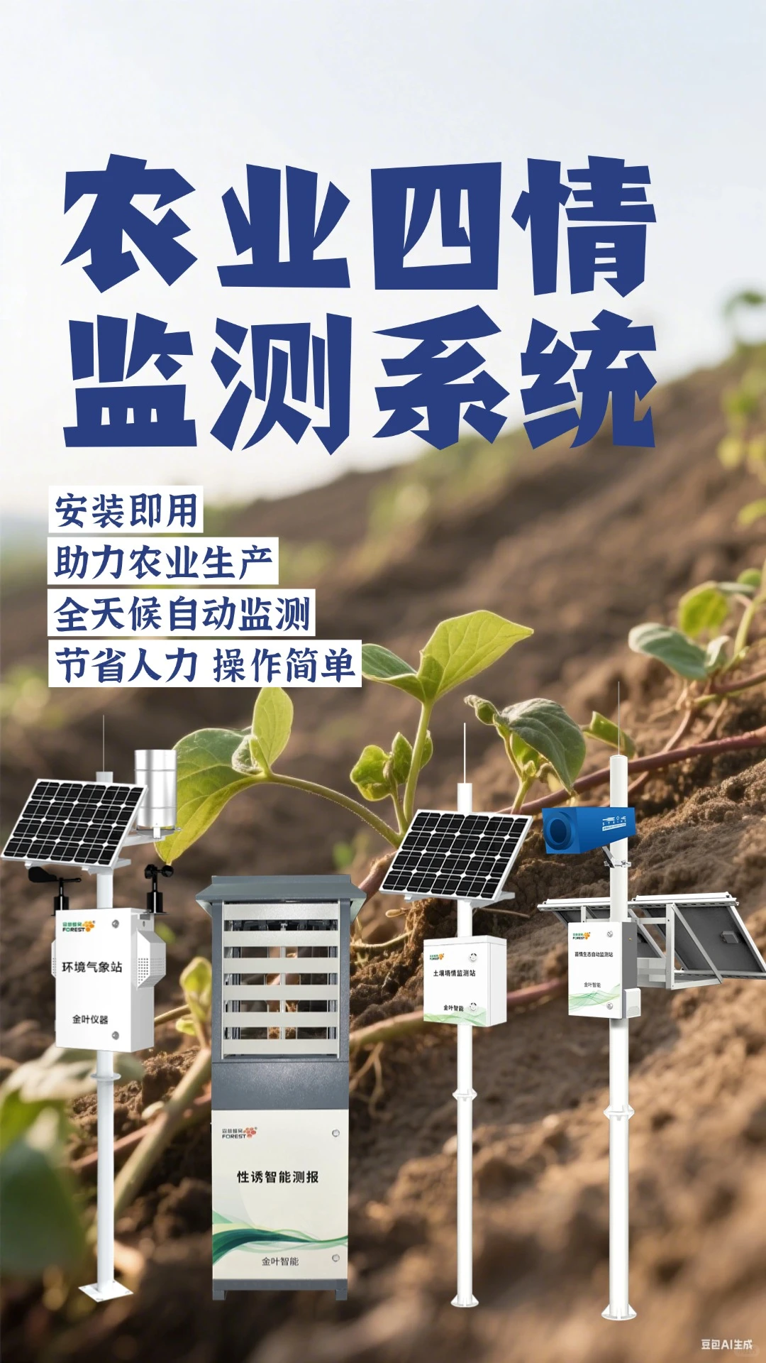 智慧农业监测系统：“未来农业图景”