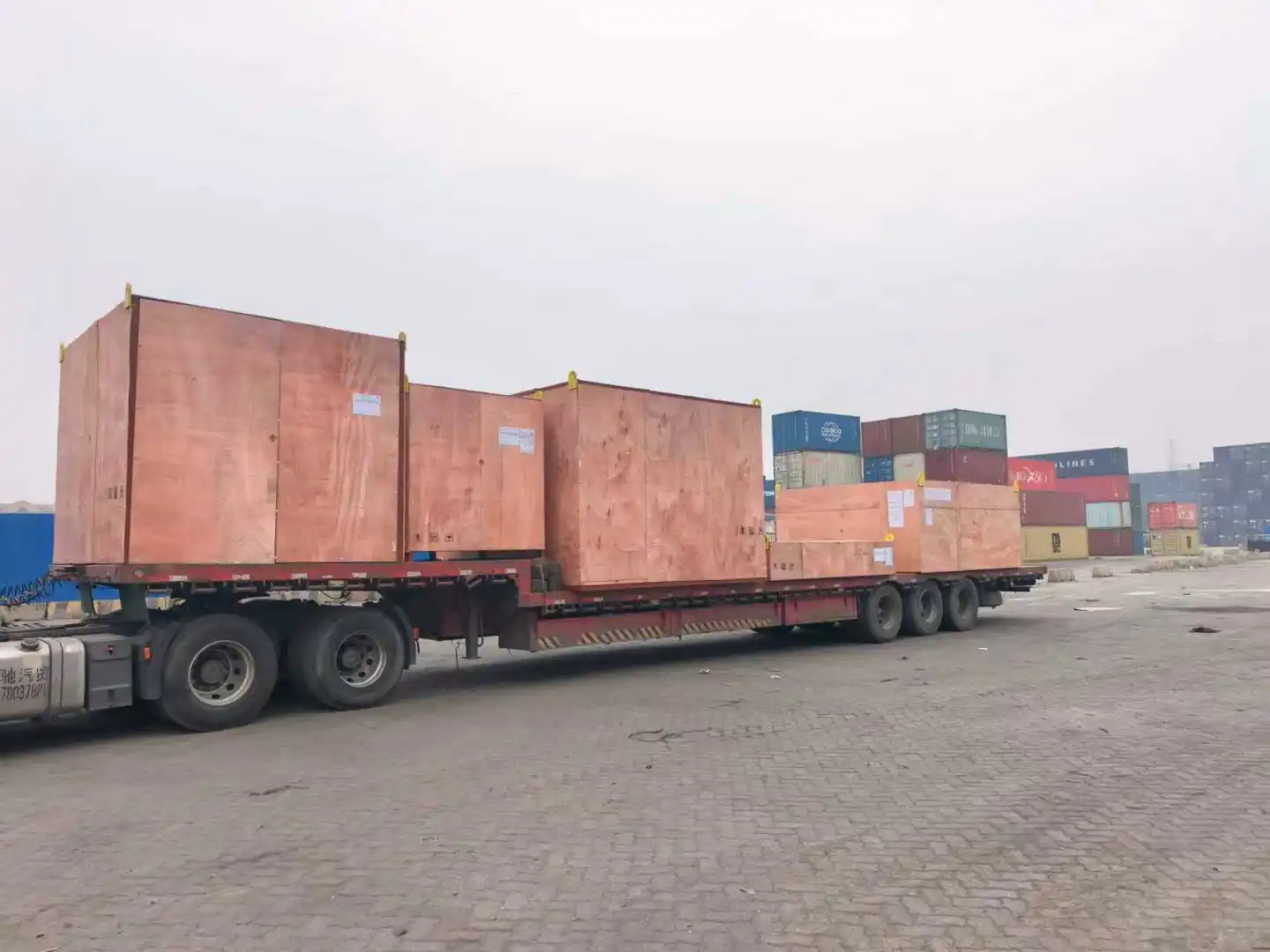 特种箱框架出口