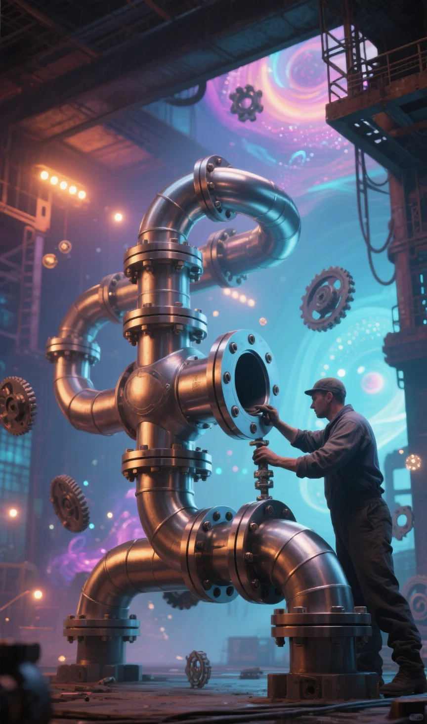 工业之美 璀璨而有力量 不锈钢法兰