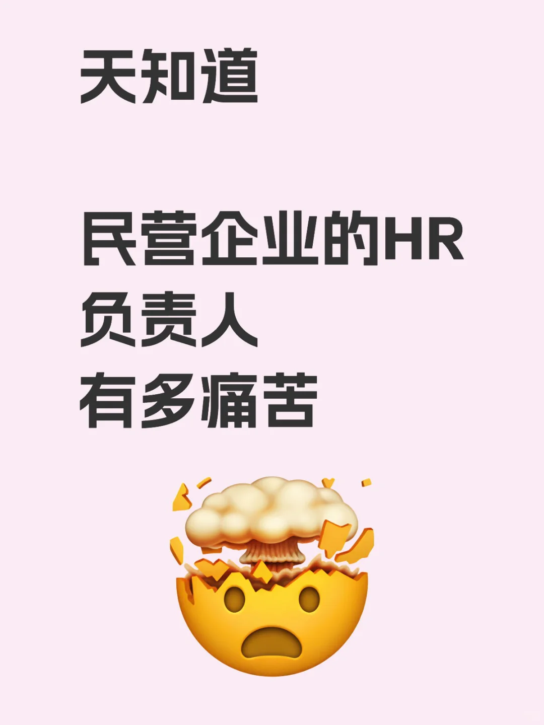 民营企业的HR负责人有多痛苦
