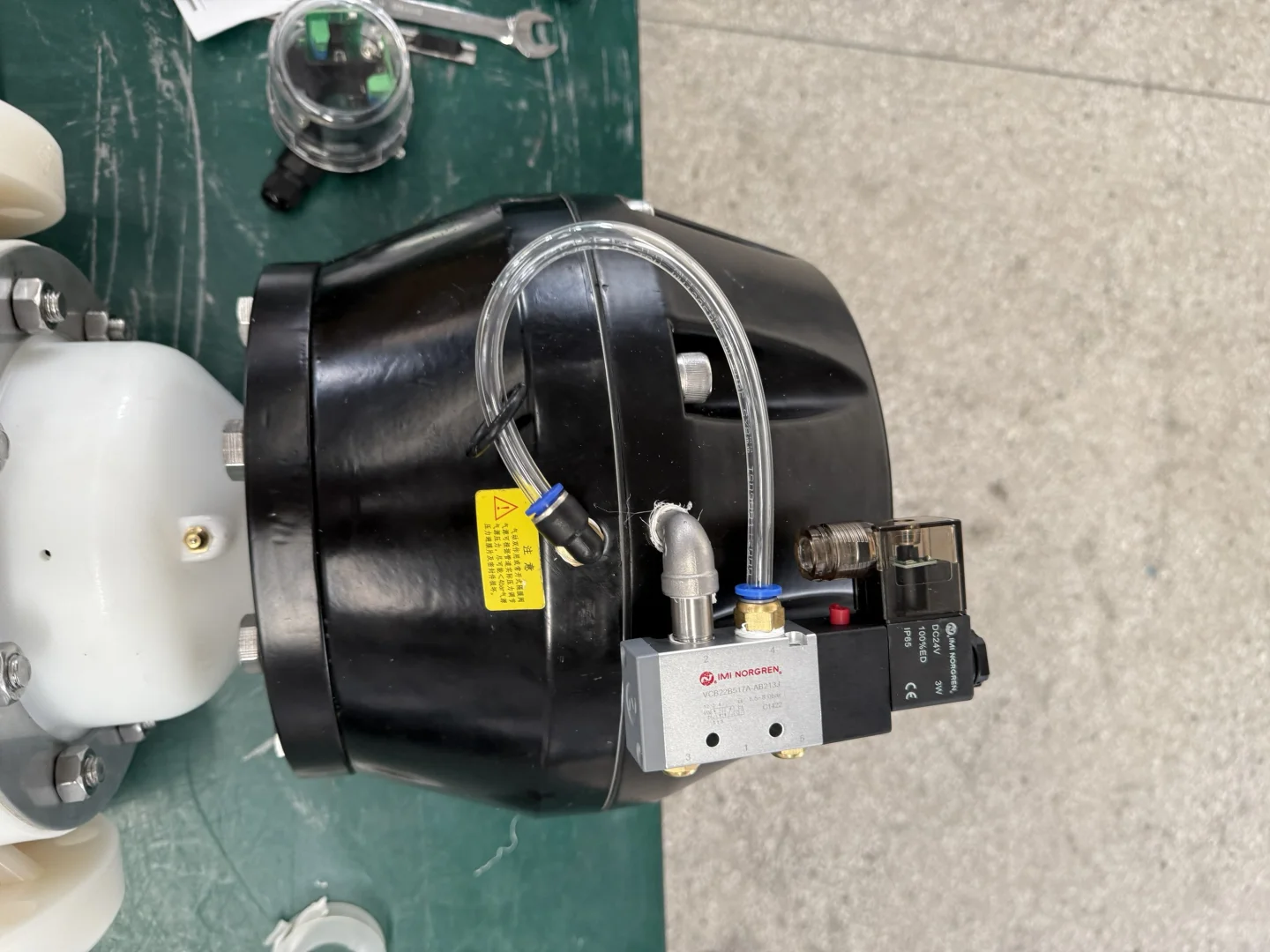 浦欧威气动隔膜阀以零泄漏守护生产安全