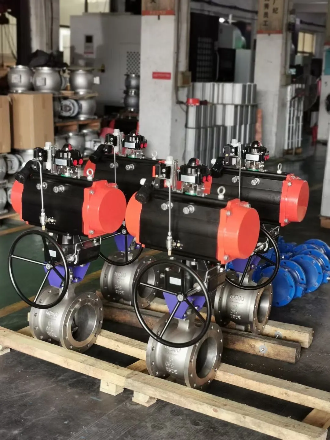 气动无线控制球阀