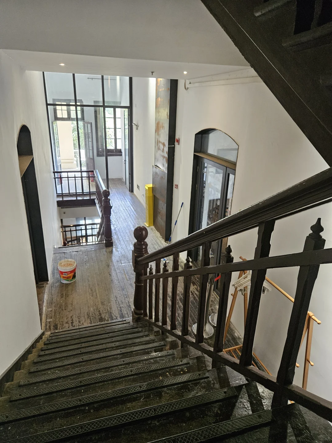 首次走进百年历史的武昌第一纱厂办公楼旧址