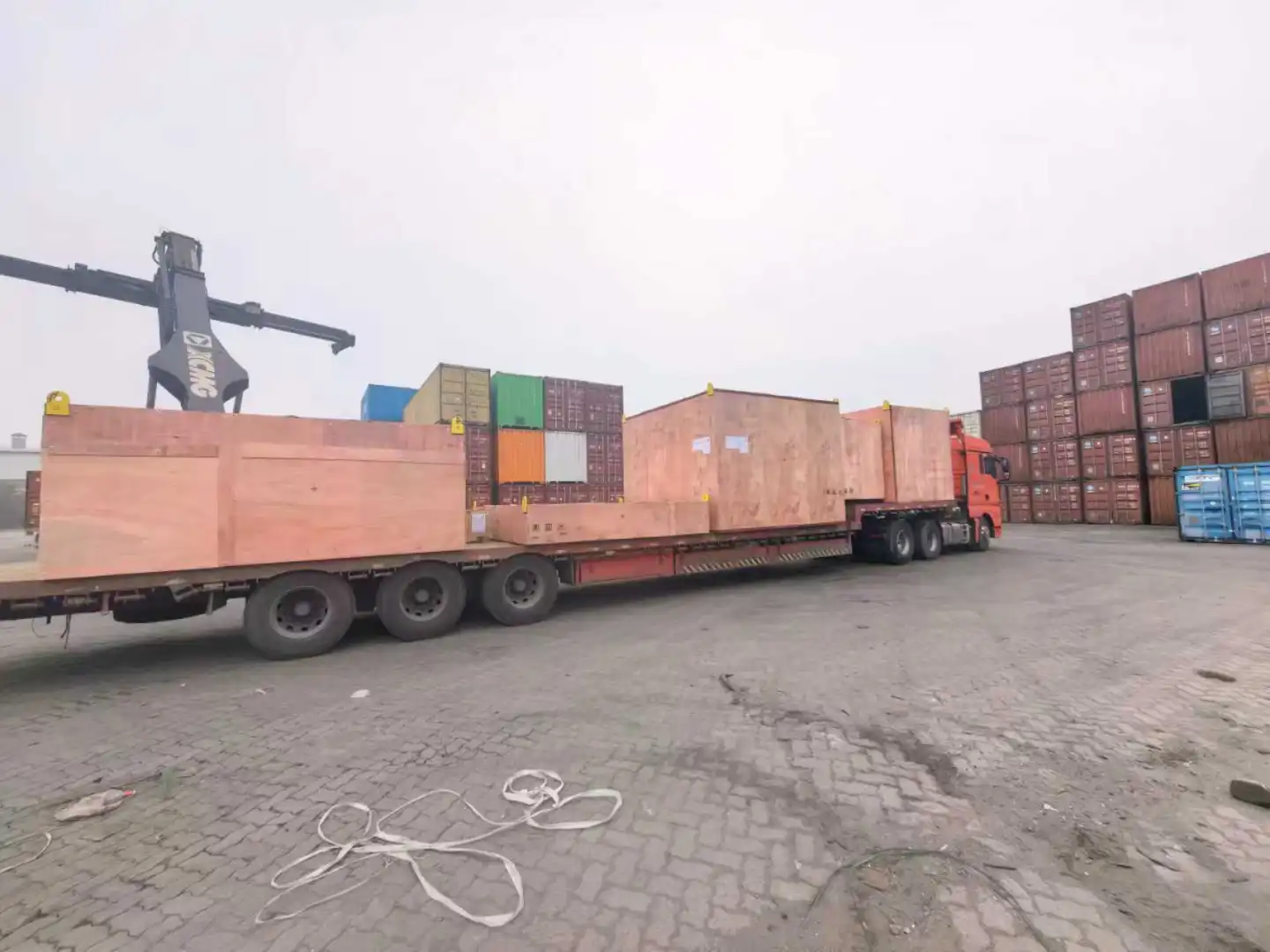 特种箱框架出口