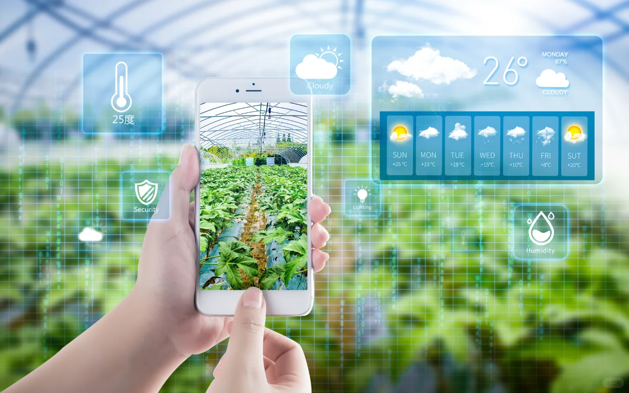 大数据采集应用,为农业精细化提供支持。