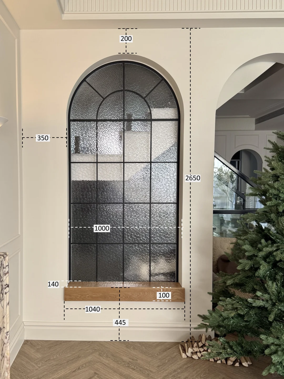 ??♀️拱形玻璃隔断常见问题答疑|附尺寸图