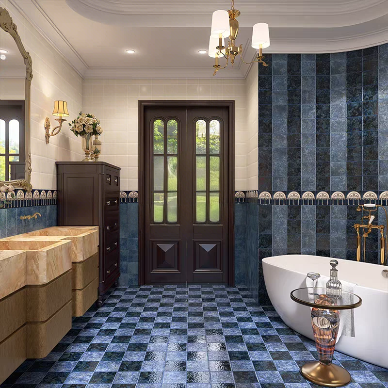 SuChen美式复古乡村148x148手工小砖