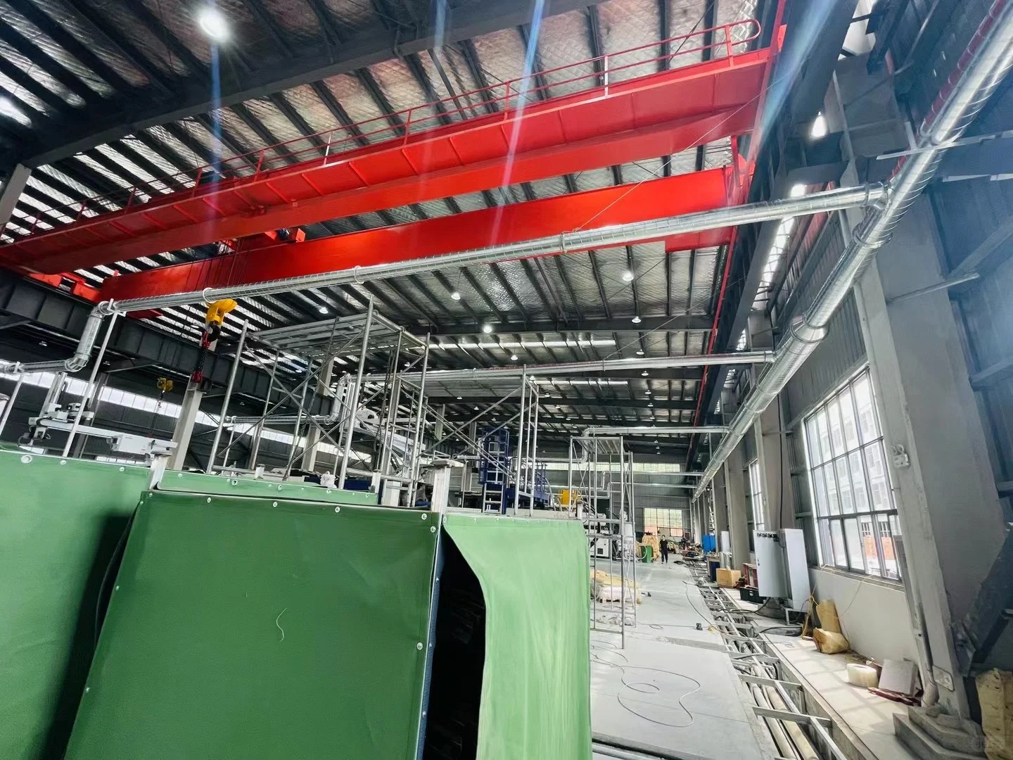 二级活性炭设备 ?废弃处理设备?厂区施工